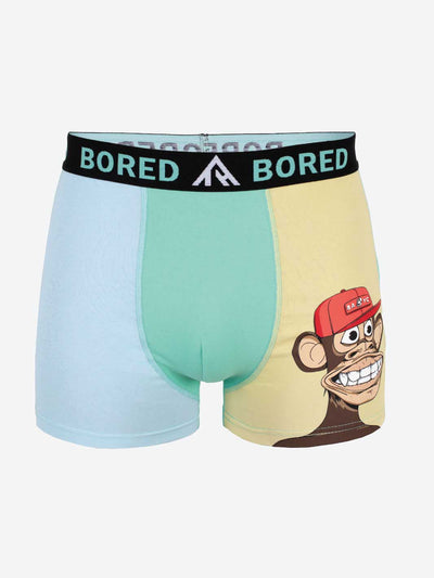 BORED APES #9461 X TRYHARDER | COLOUR BLOCK BOXER