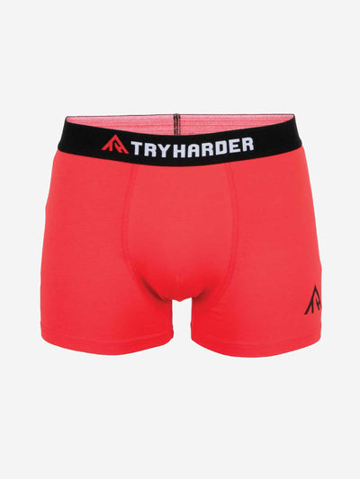 TRYHARDER - Boxer - Red 1 pack