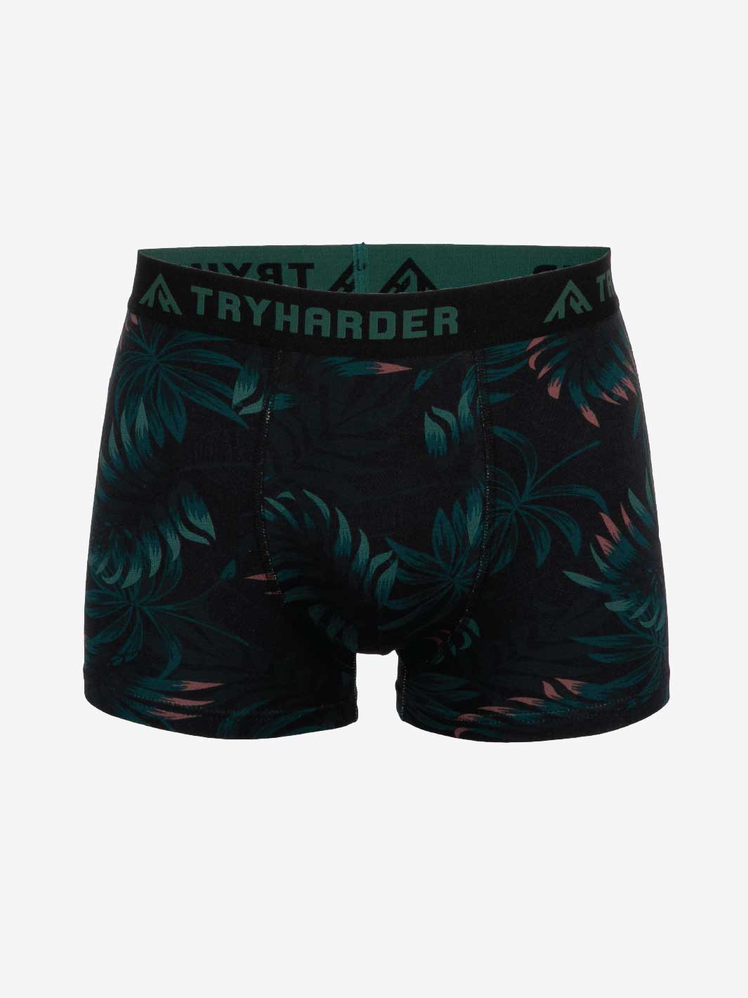 TRYHARDER - Boxer - Leaves 1 Pack