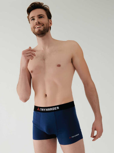 TRYHARDER - Boxer - Blue 1 pack