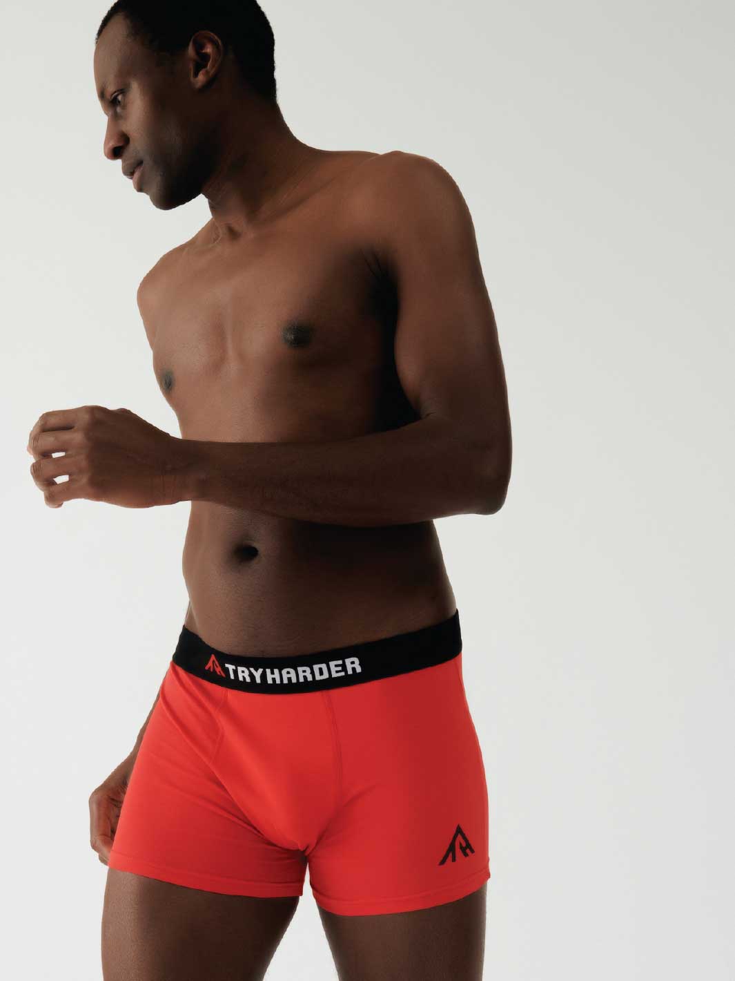 TRYHARDER - Boxer - Red 1 pack