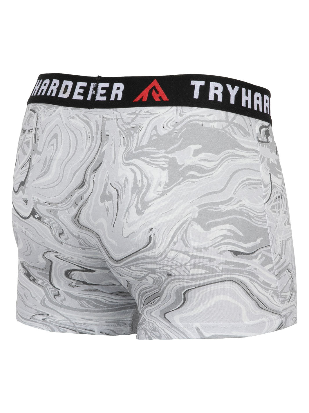 TRYHARDER - Boxer - Marble Grey 1 pack