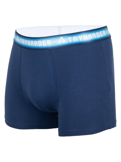TRYHARDER - Boxer - Blau Neon 1 Pack