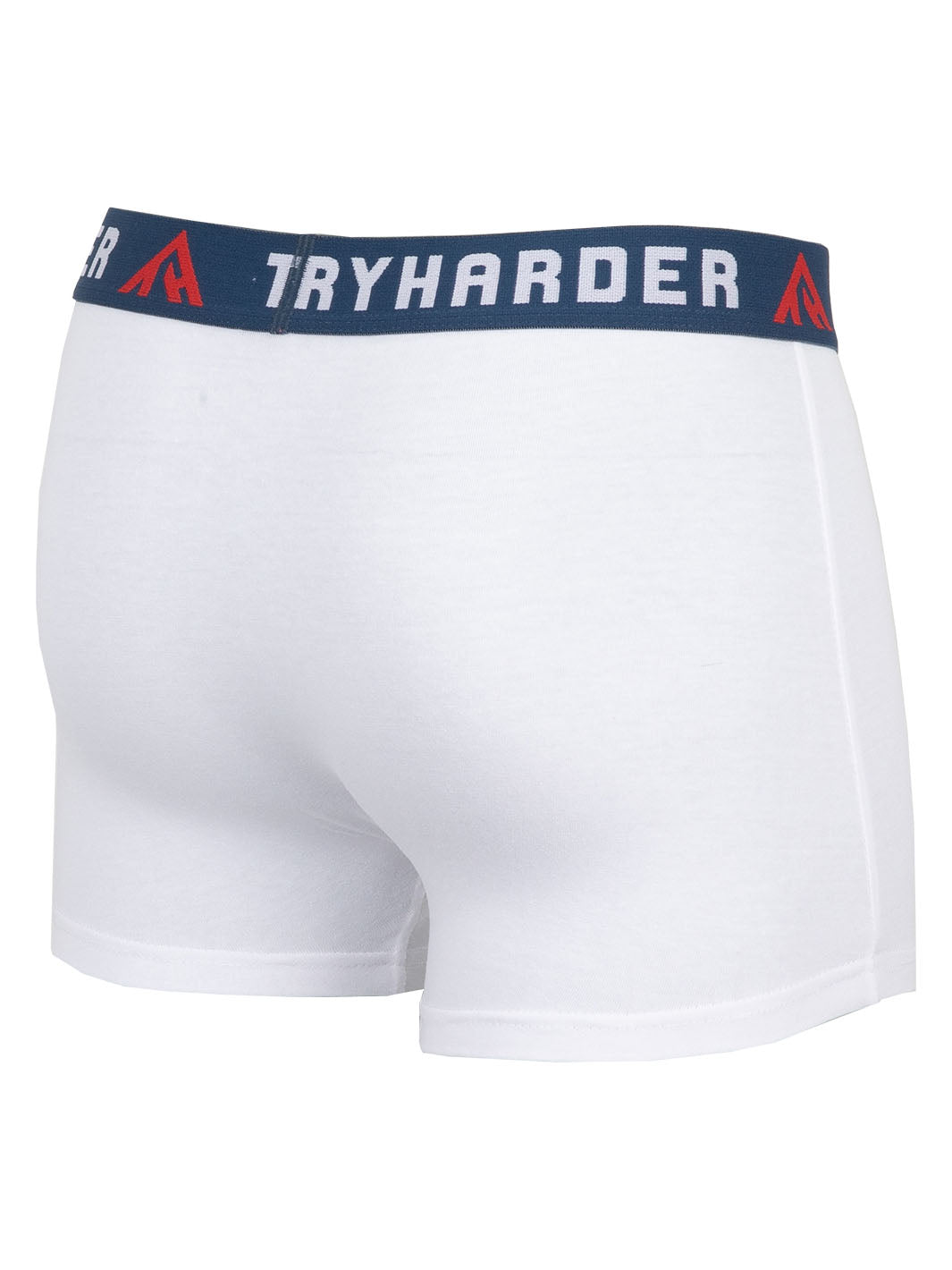 TRYHARDER - Boxer - White 2 pack