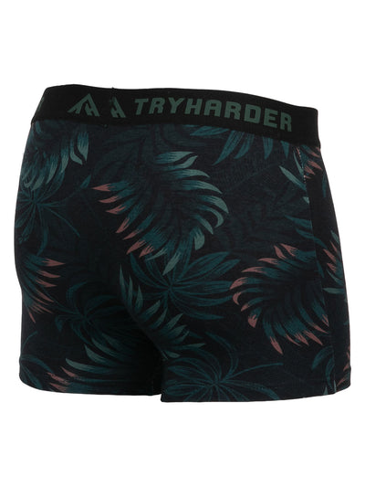 TRYHARDER - Boxer - Leaves 1 Pack