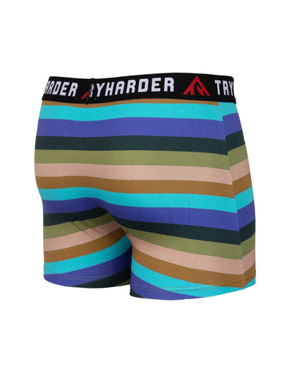 TRYHARDER - Boxer - Blue Stripes 1 pack