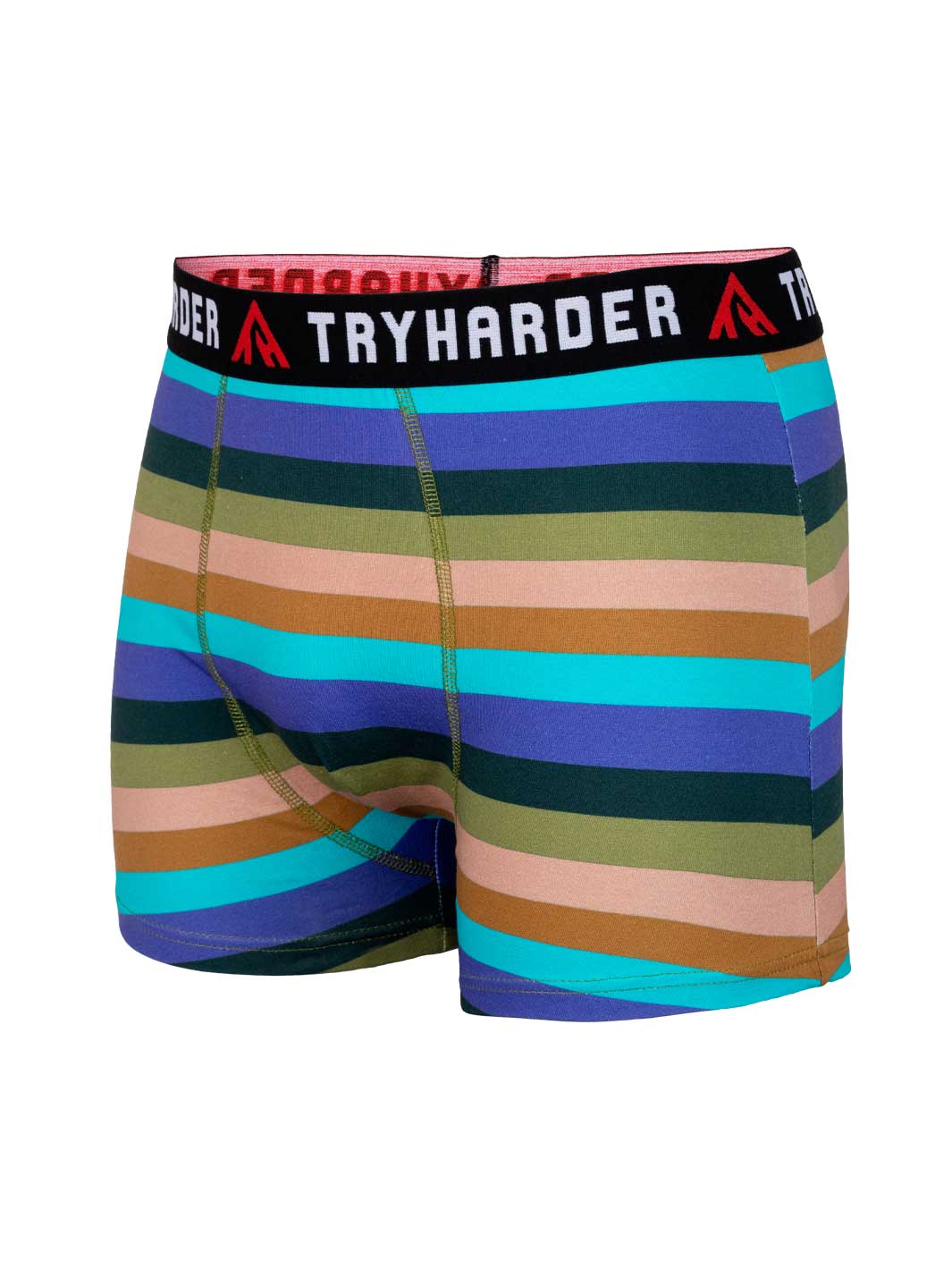 TRYHARDER - Boxer - Blue Stripes 1 pack