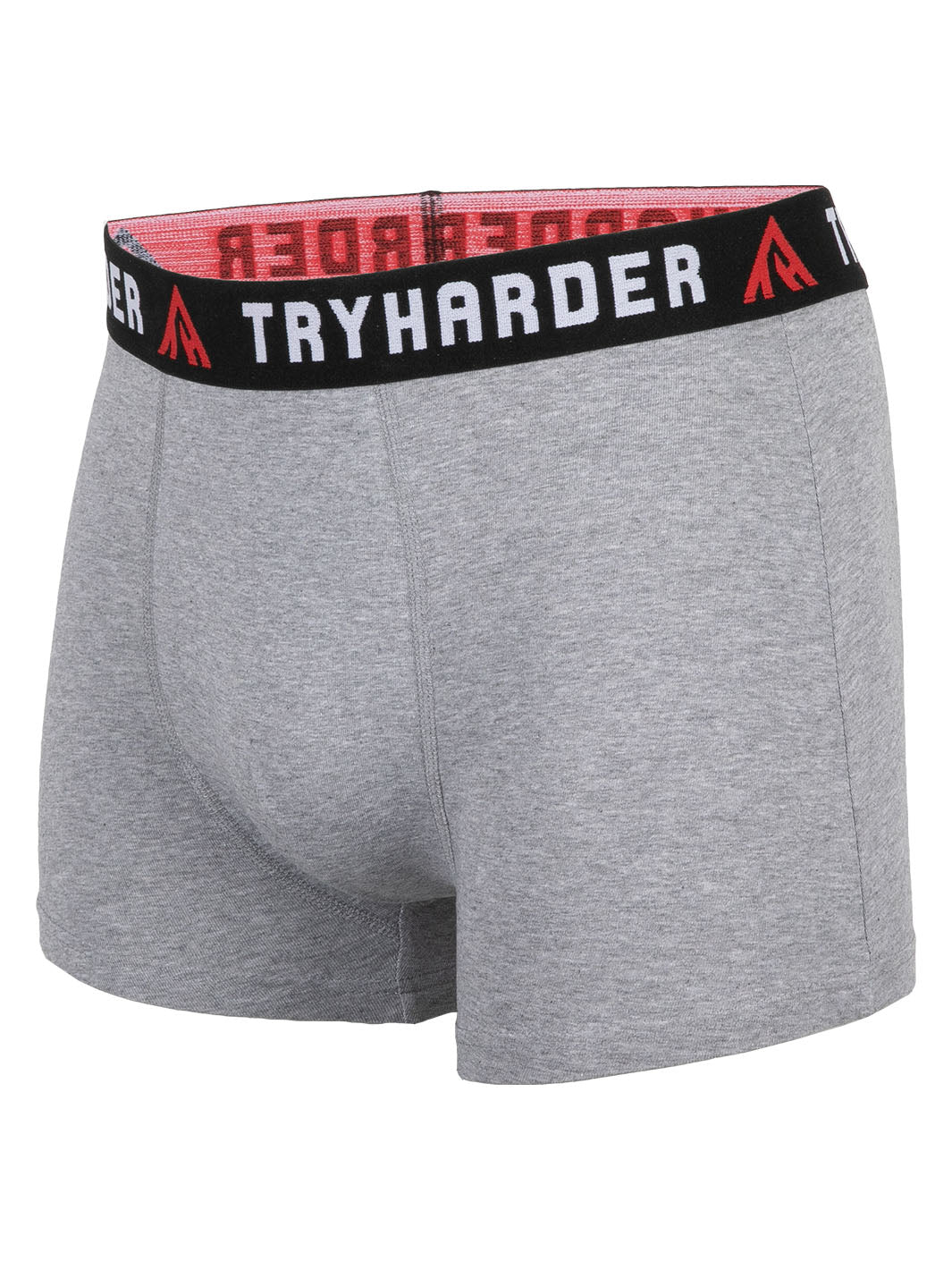 TRYHARDER - Boxer - Grey 2 pack